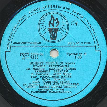 ВОКРУГ СВЕТА: Эстрадно-танцевальный концерт (8-я серия)
