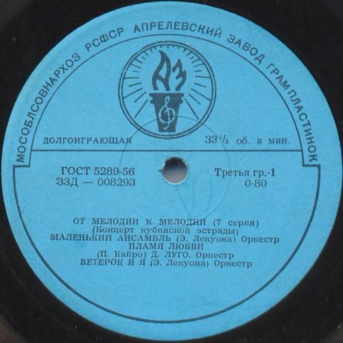 ОТ МЕЛОДИИ К МЕЛОДИИ (7 серия): Концерт кубинской эстрады