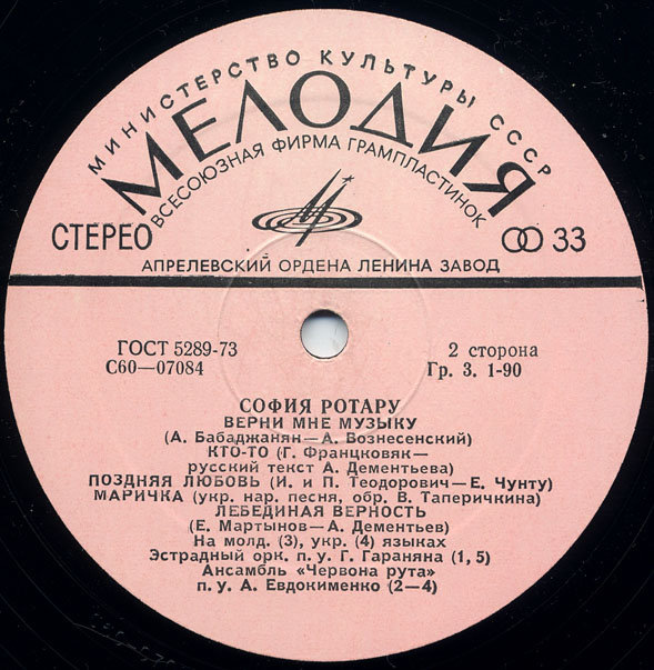 София Ротару