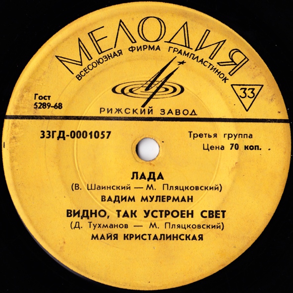 Вадим Мулерман, Майя Кристалинская, Вероника Круглова, Михаил Новохижин