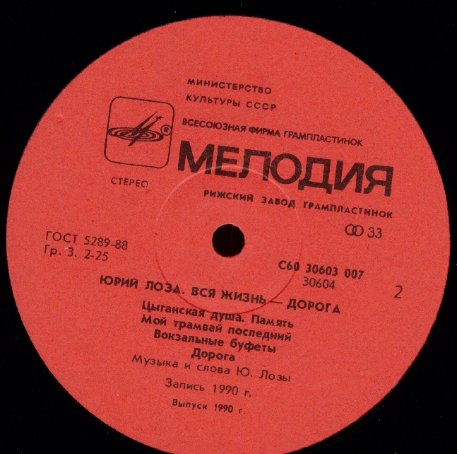 Юрий ЛОЗА. «Вся жизнь — дорога»