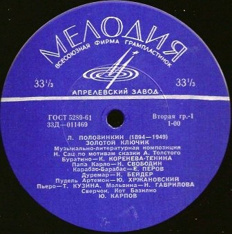 Золотой ключик
