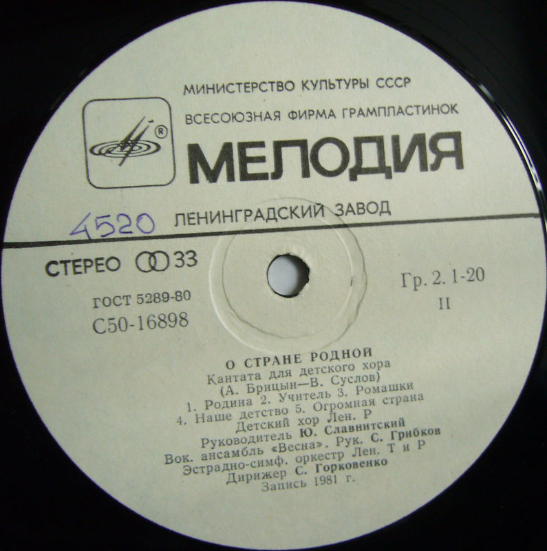 Кантаты для детского хора