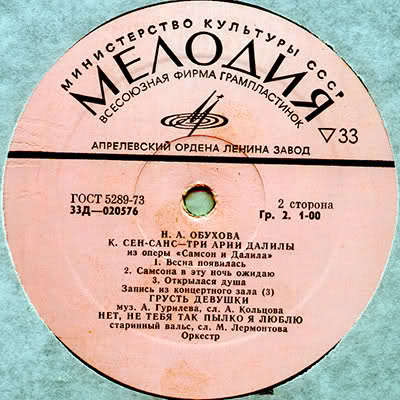 Н. А. Обухова