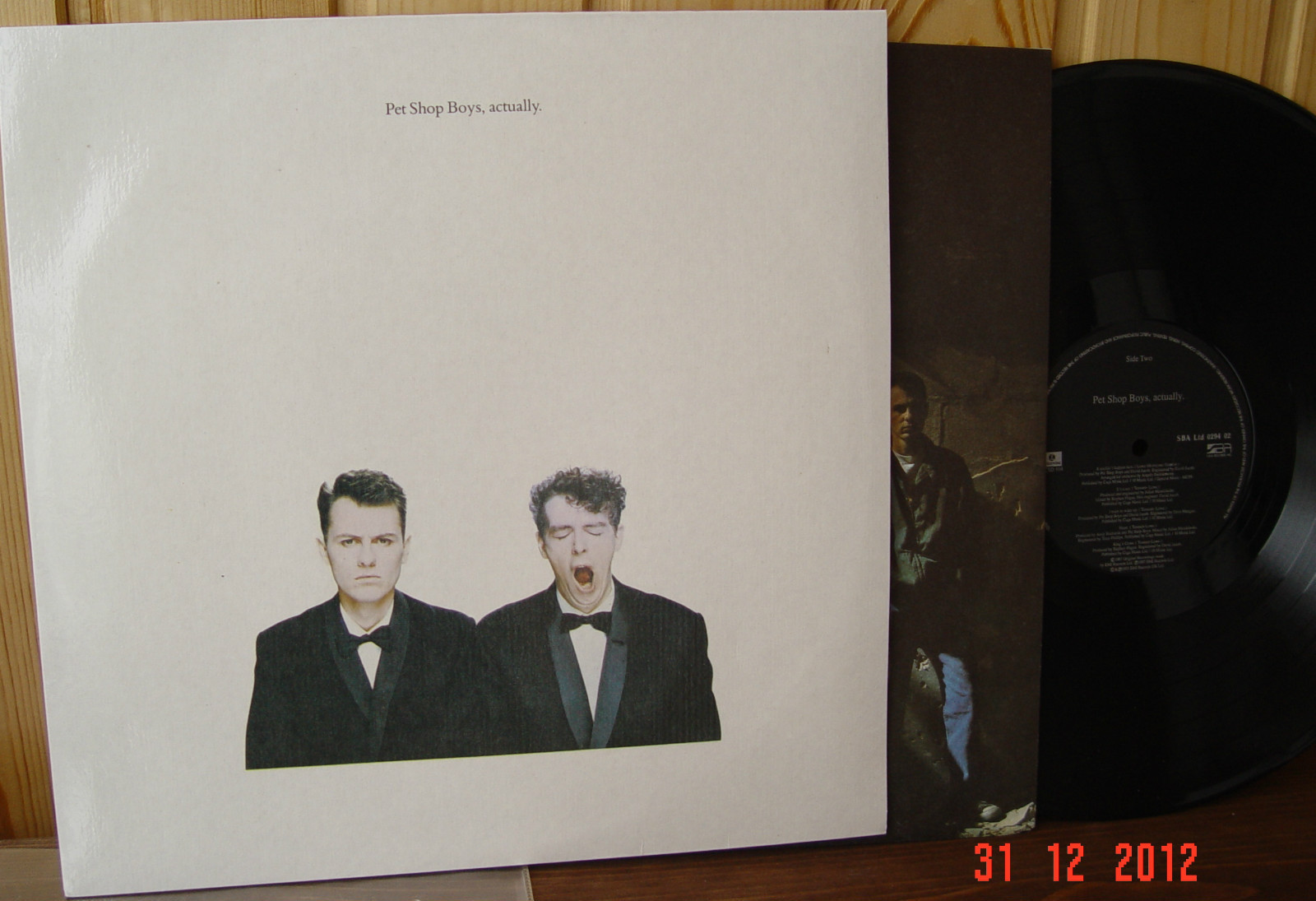 PET SHOP BOYS. Actually