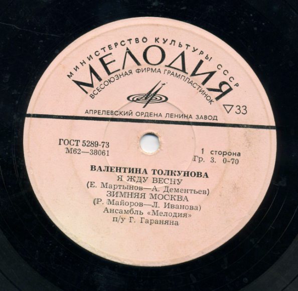 Валентина Толкунова