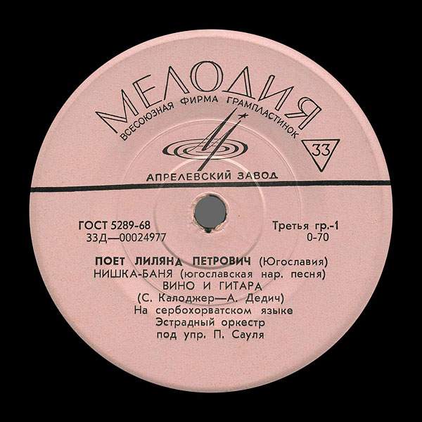 Лиляна ПЕТРОВИЧ (Югославия)