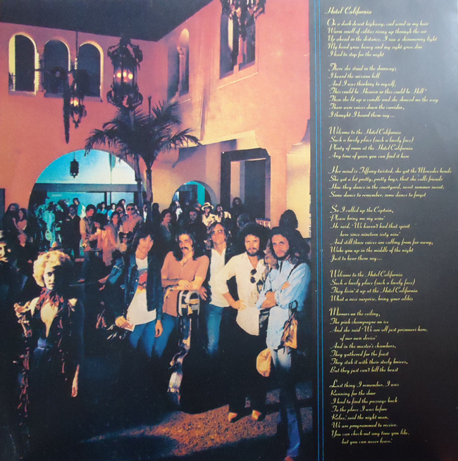 EAGLES. Hotel California