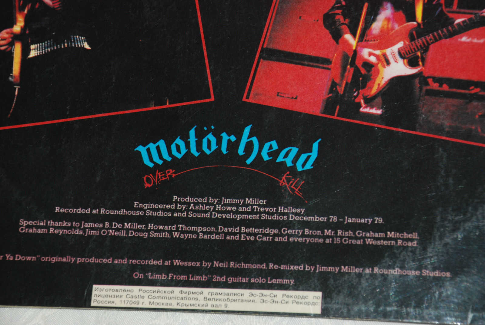 Motorhead. "Overkill"