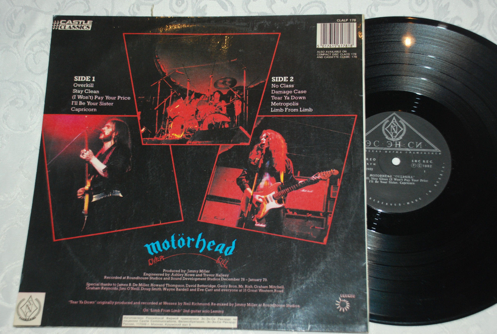 Motorhead. "Overkill"