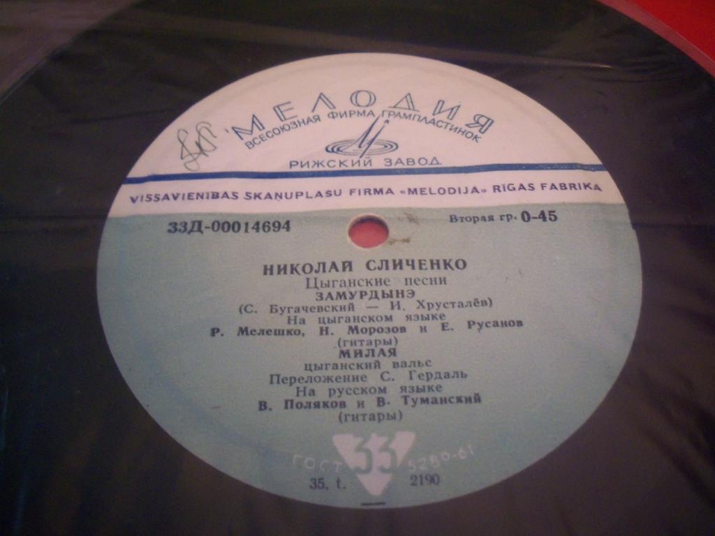 Николай Сличенко. Цыганские песни