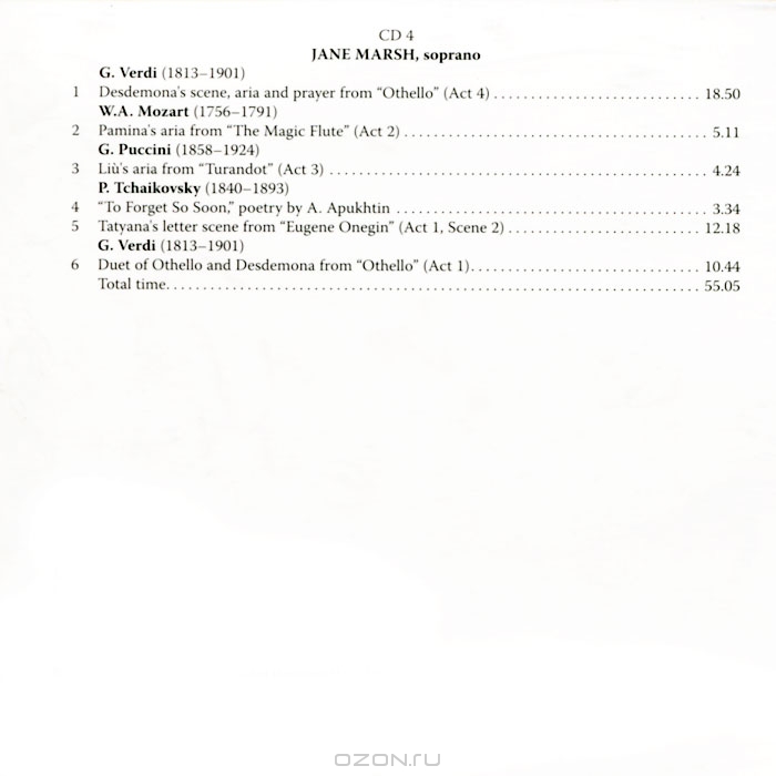 Международный конкурс имени П.И. Чайковского (5 CD)