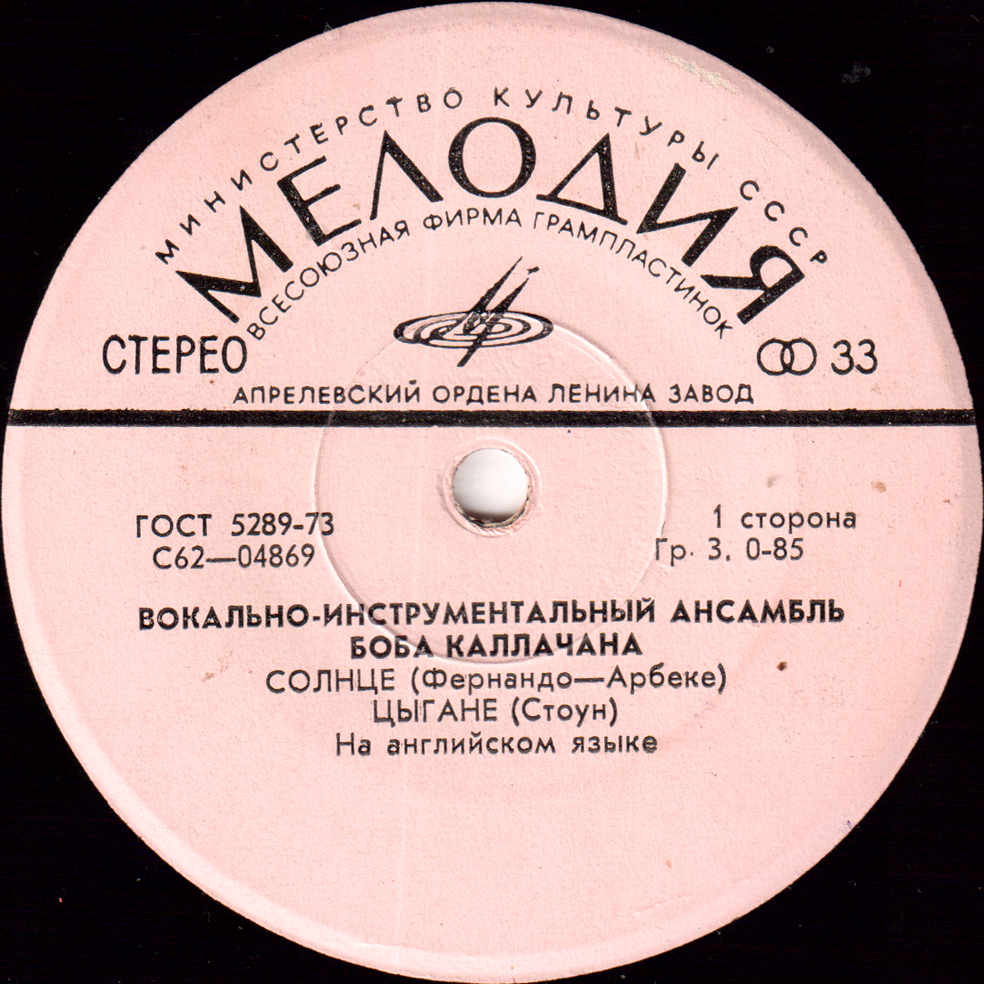 ВИА Боба Каллачана