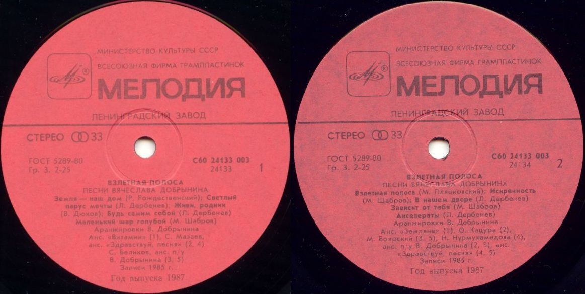 Вячеслав Добрынин - Взлётная полоса