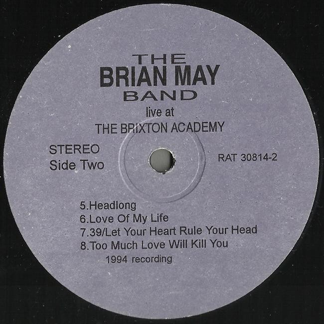 The Brian May Band. Live At The Brixton Academy (2 LP)