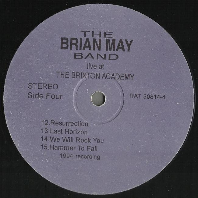 The Brian May Band. Live At The Brixton Academy (2 LP)