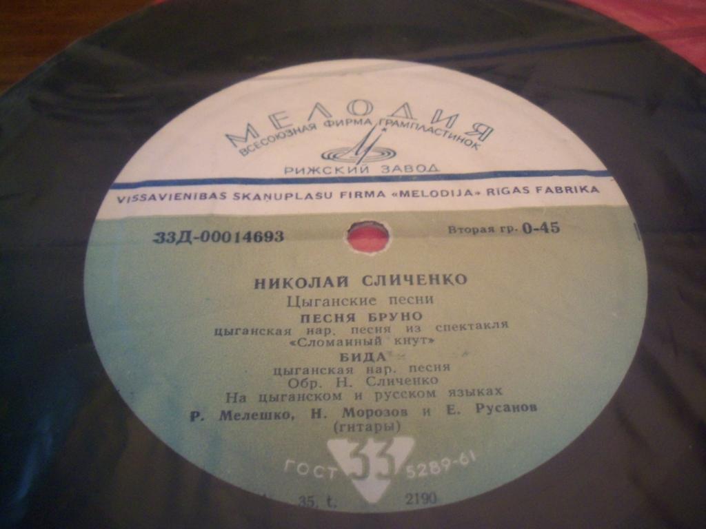Николай Сличенко. Цыганские песни
