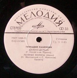 Поет Геннадий Каменный