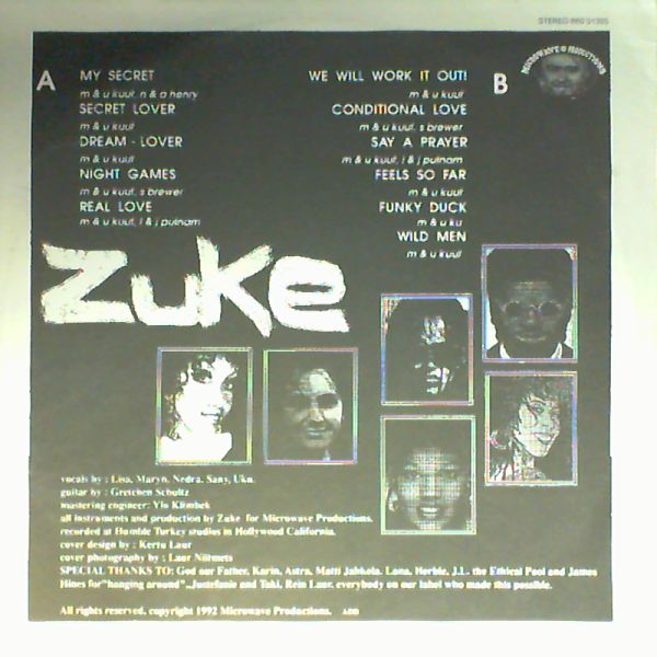 Marju Kuut & Uku Kuut ‎– Zuke