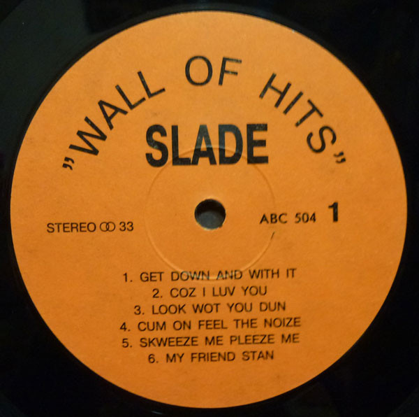 SLADE. Wall Of Hits