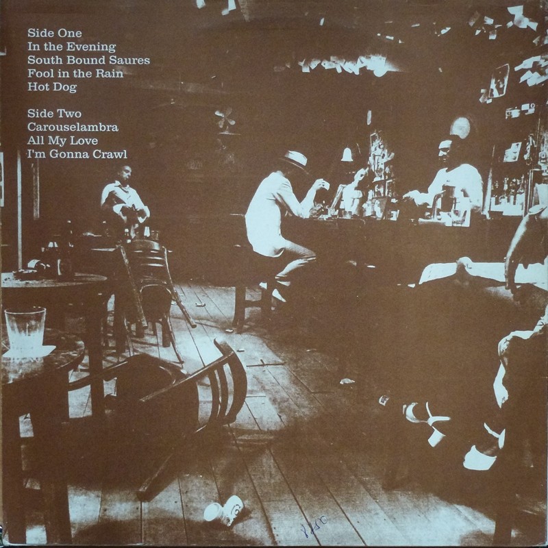 LED ZEPPELIN. In Through The Out Door