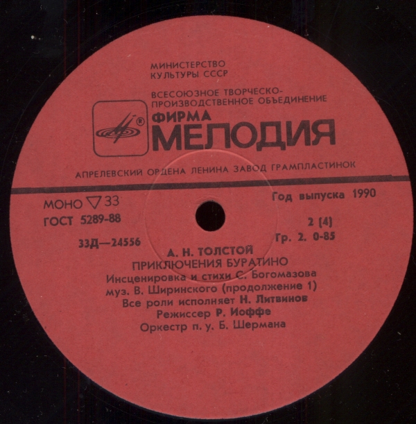 А. Толстой. Приключения Буратино