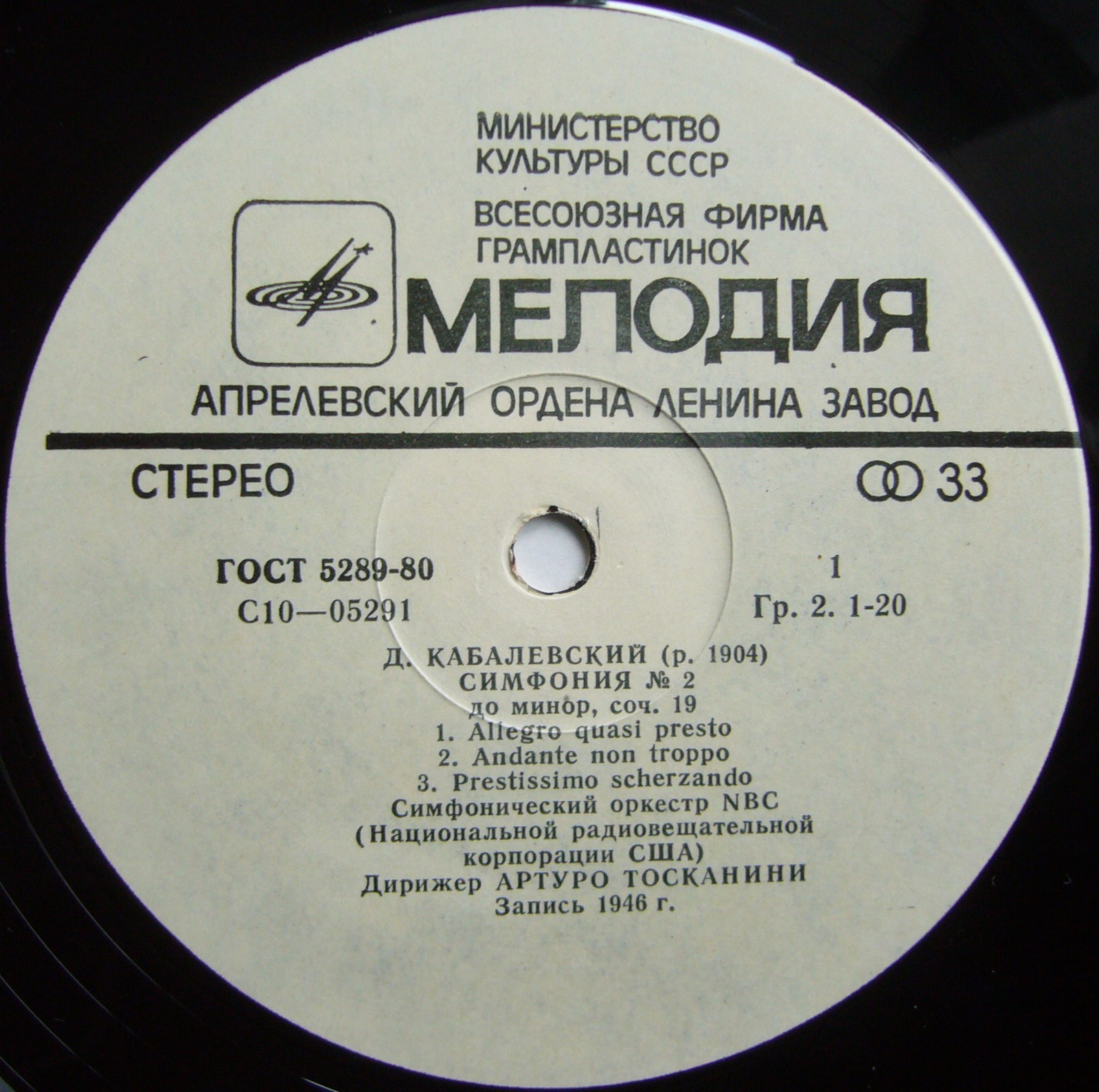 Искусство Дмитрия Кабалевского