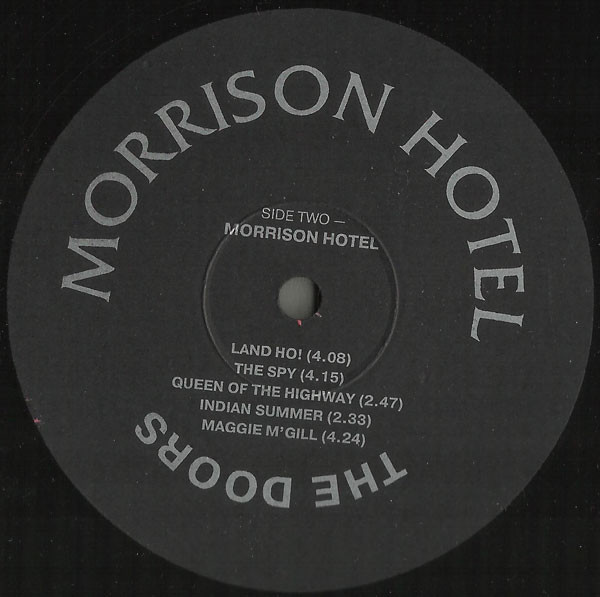 THE DOORS. Morrison Hotel