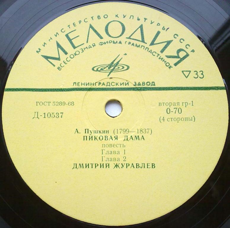 А. Пушкин: Пиковая дама, повесть (Д. Журавлев)