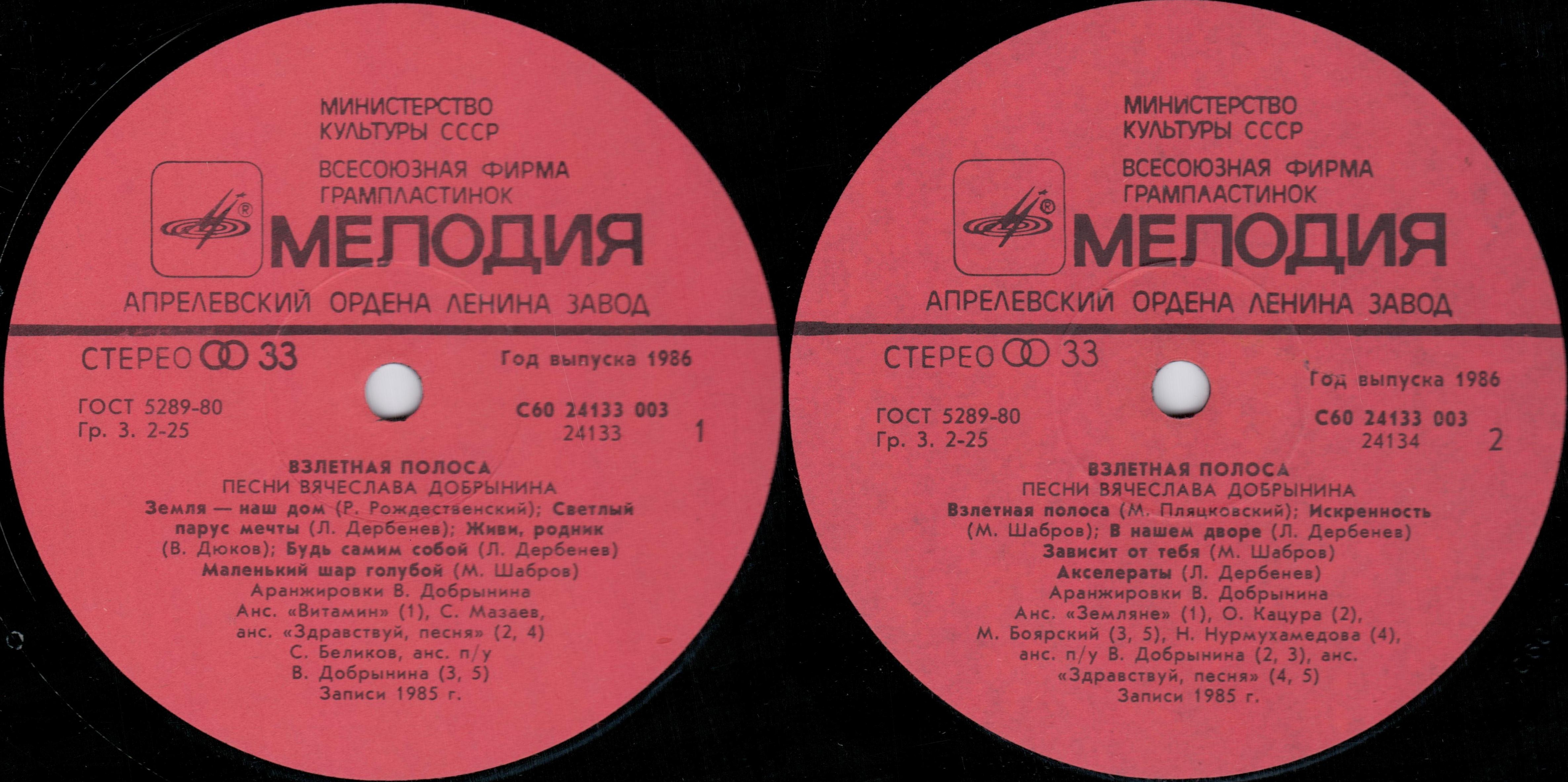 Вячеслав Добрынин - Взлётная полоса