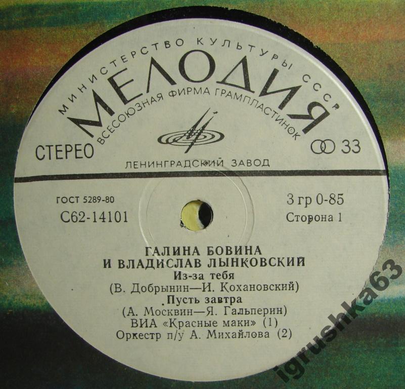 БОВИНА Галина, ЛЫНКОВСКИЙ Владислав