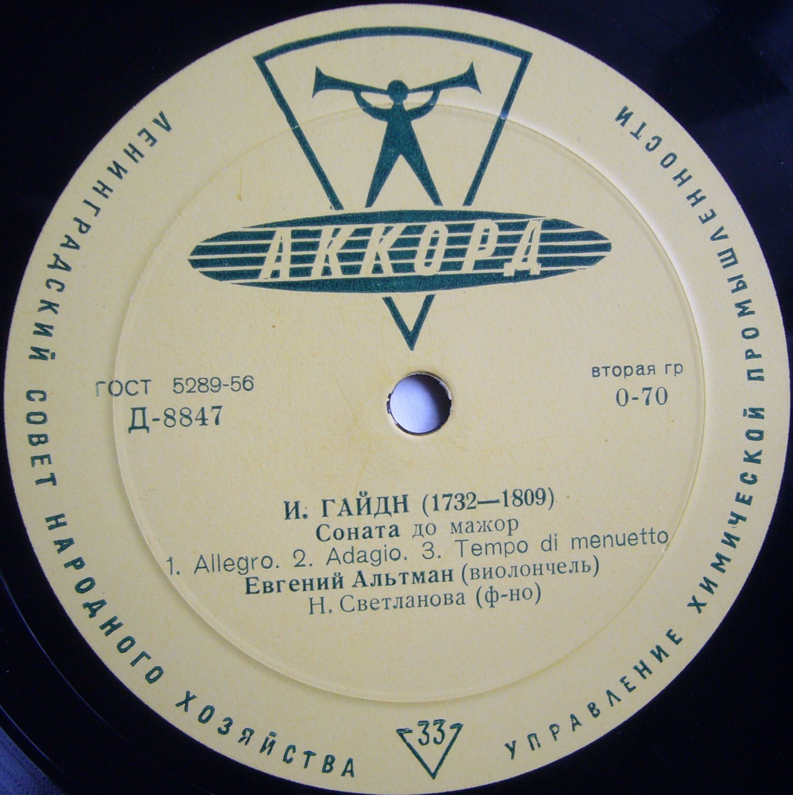 Евгений Альтман (виолончель)