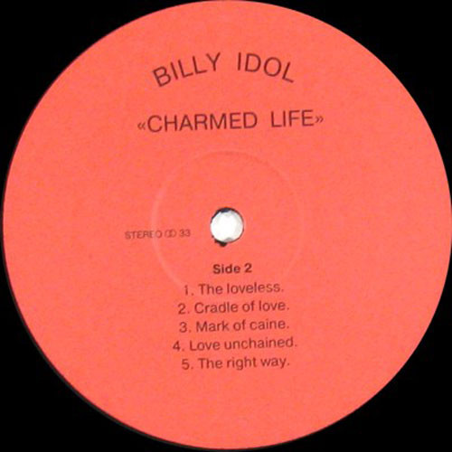 Billy IDOL. Charmed Life