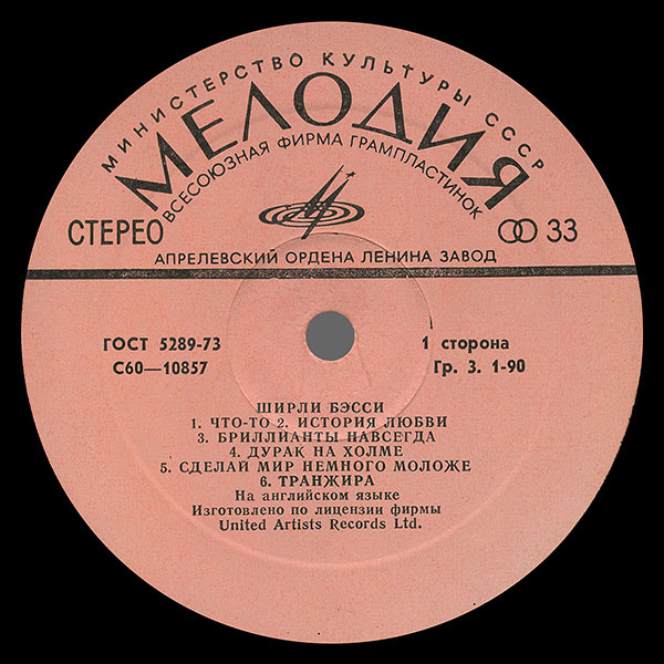 БЭССИ Ширли