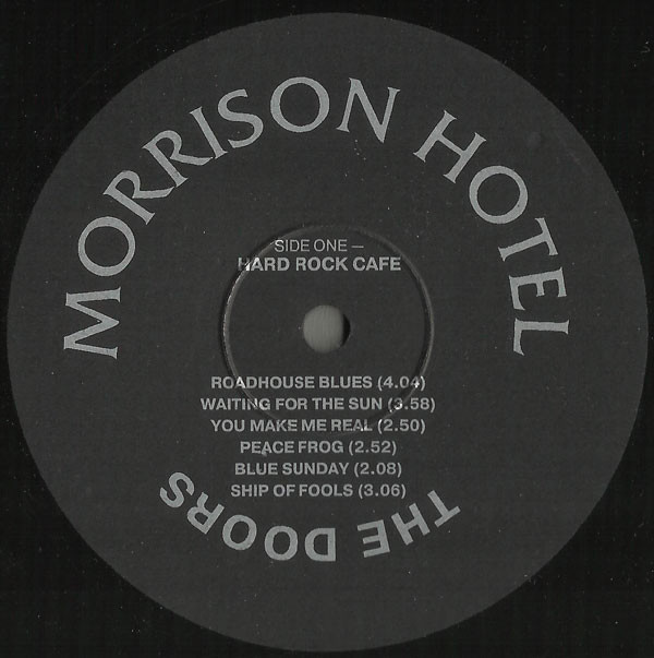 THE DOORS. Morrison Hotel