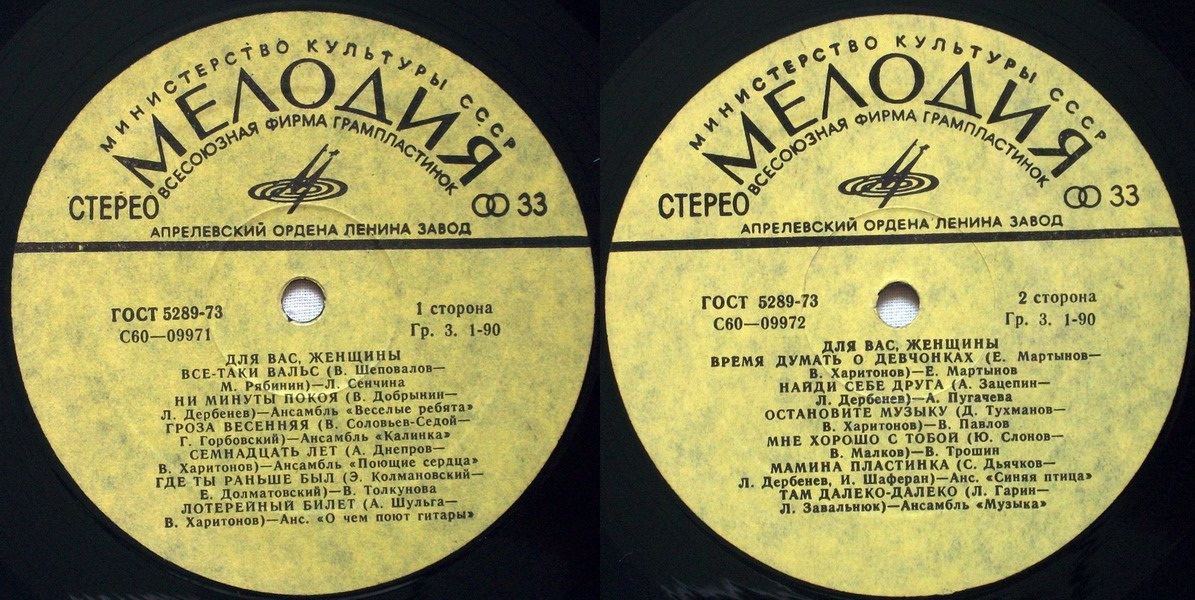 Для вас, женщины!