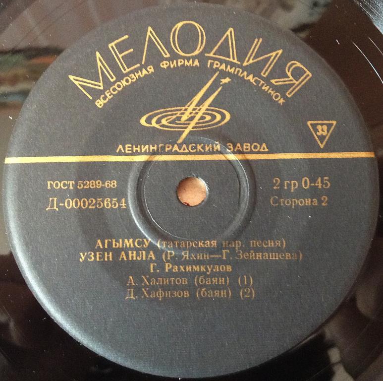 Габдулла РАХИМКУЛОВ: Татарские песни