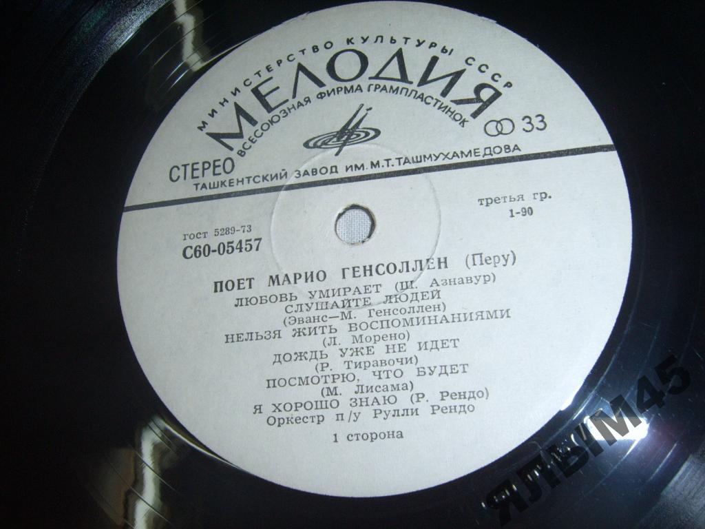 Поет Марио Генсоллен (Перу)