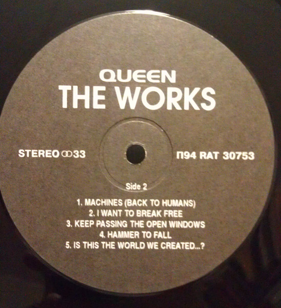 Queen ‎– The Works