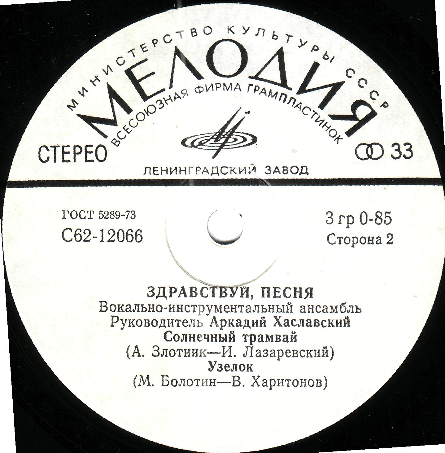Вокально-инструментальный ансамбль «Здравствуй, песня»