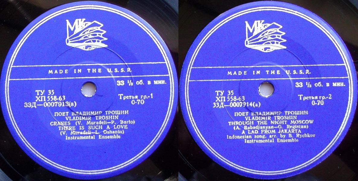 Поет Владимир Трошин