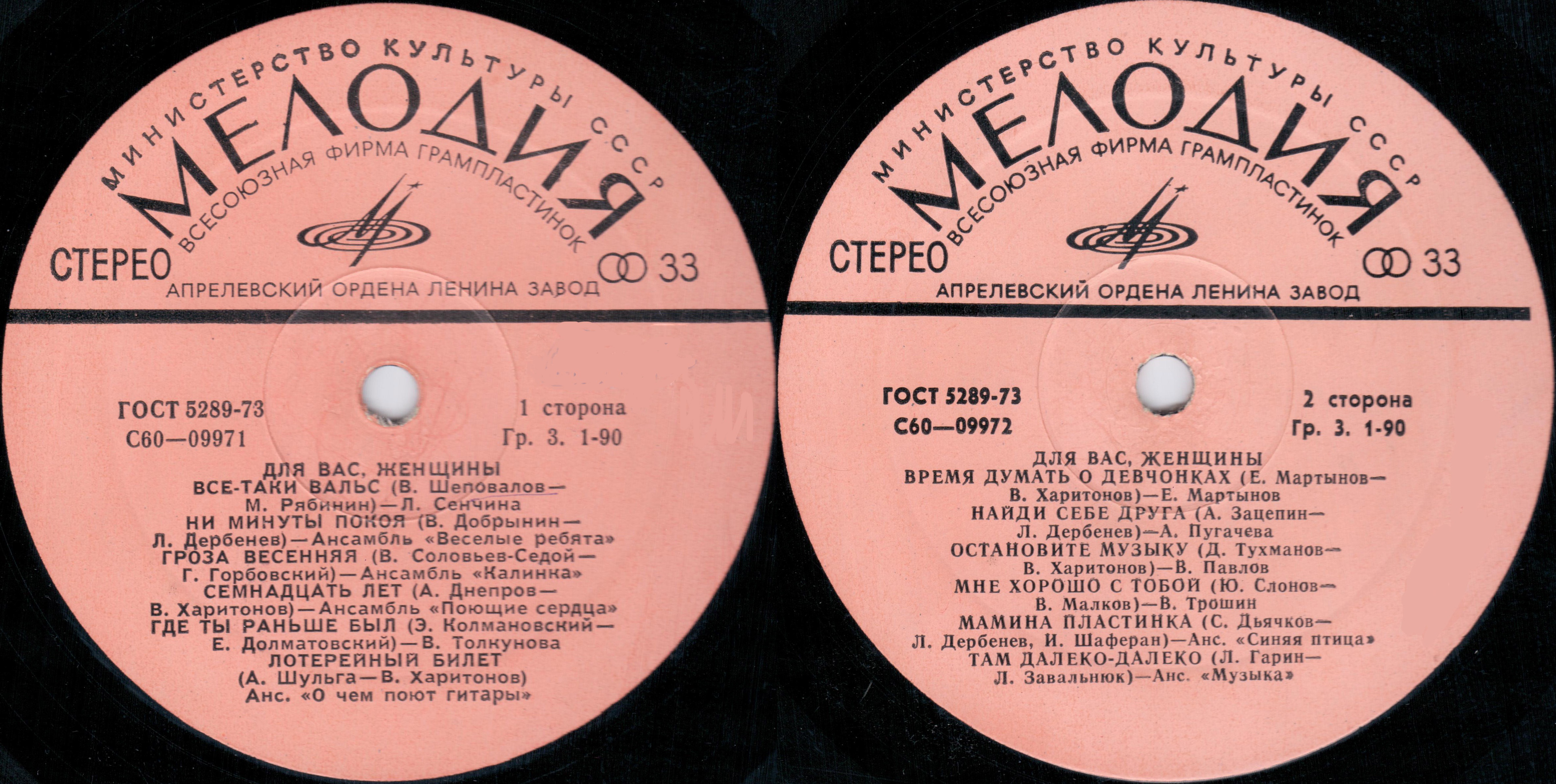 Для вас, женщины!