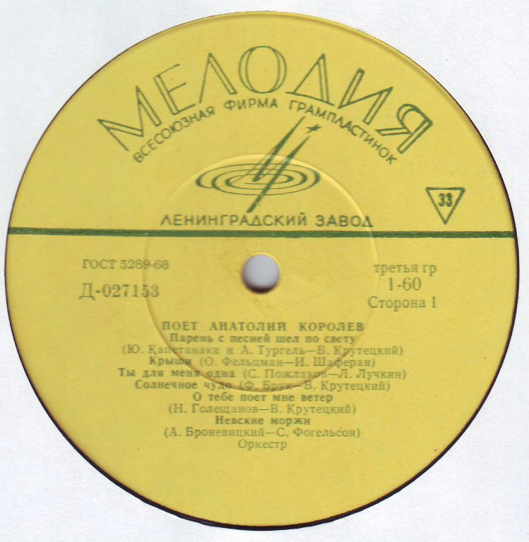 Поет Анатолий Королёв