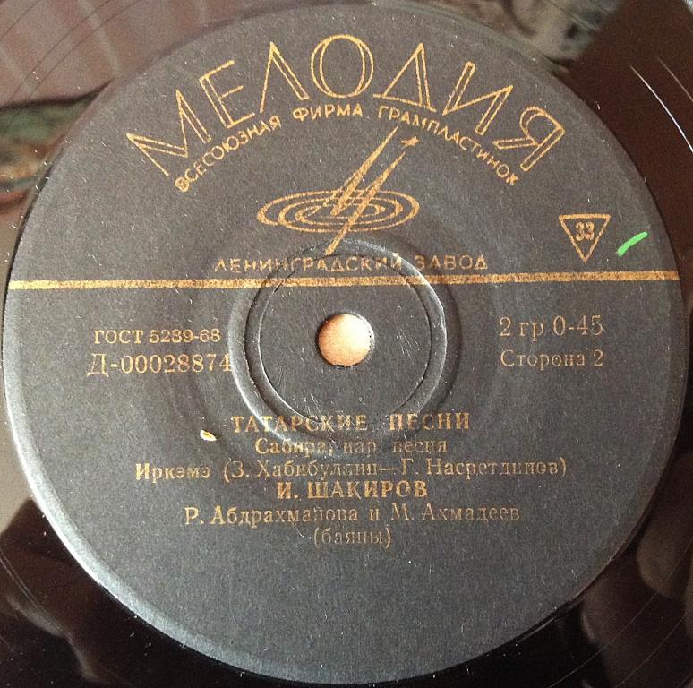 ТАТАРСКИЕ НАРОДНЫЕ МЕЛОДИИ / ТАТАРСКИЕ ПЕСНИ