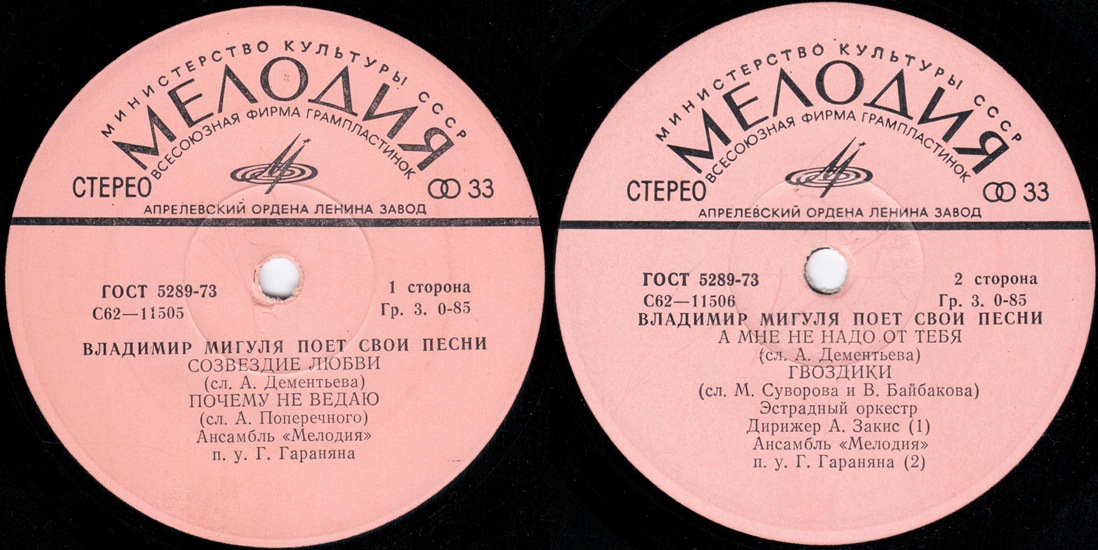 Владимир Мигуля поёт свои песни