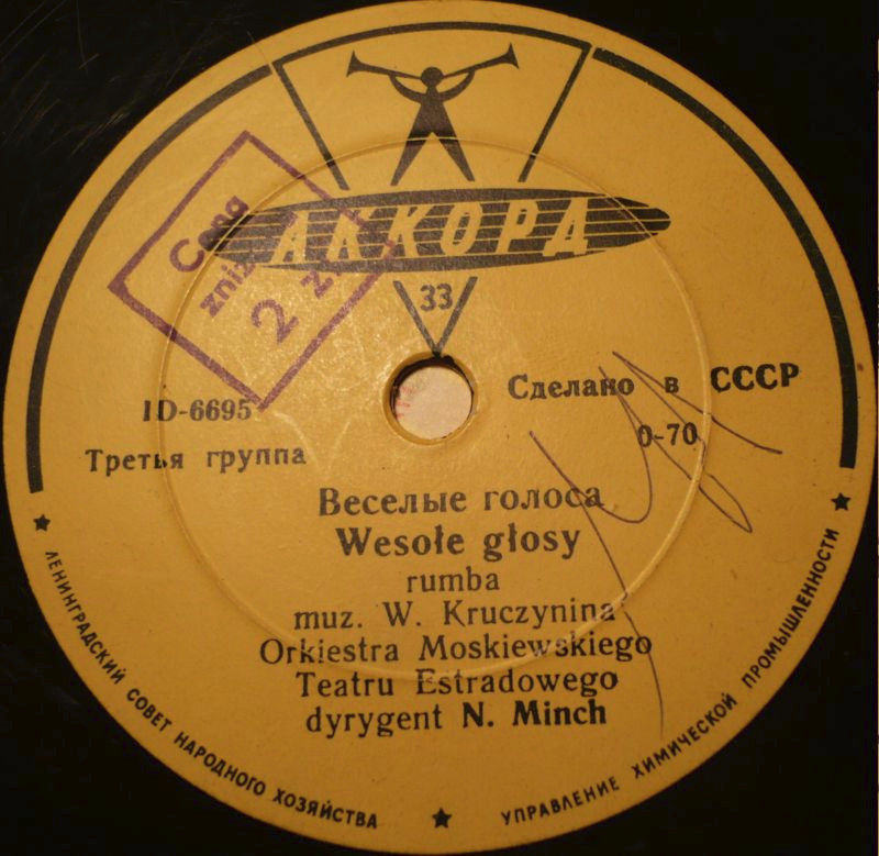 Оркестр Московского театра эстрады / Вок. квартет "Olden"