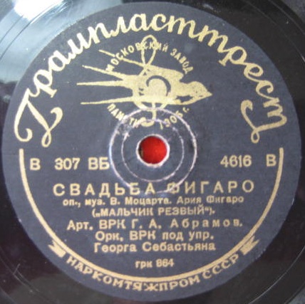 Г. Абрамов – Ария Папагено / Ария Фигаро