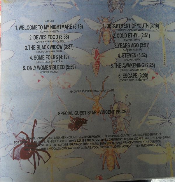 Alice Cooper ‎"Welcome To My Nightmare"