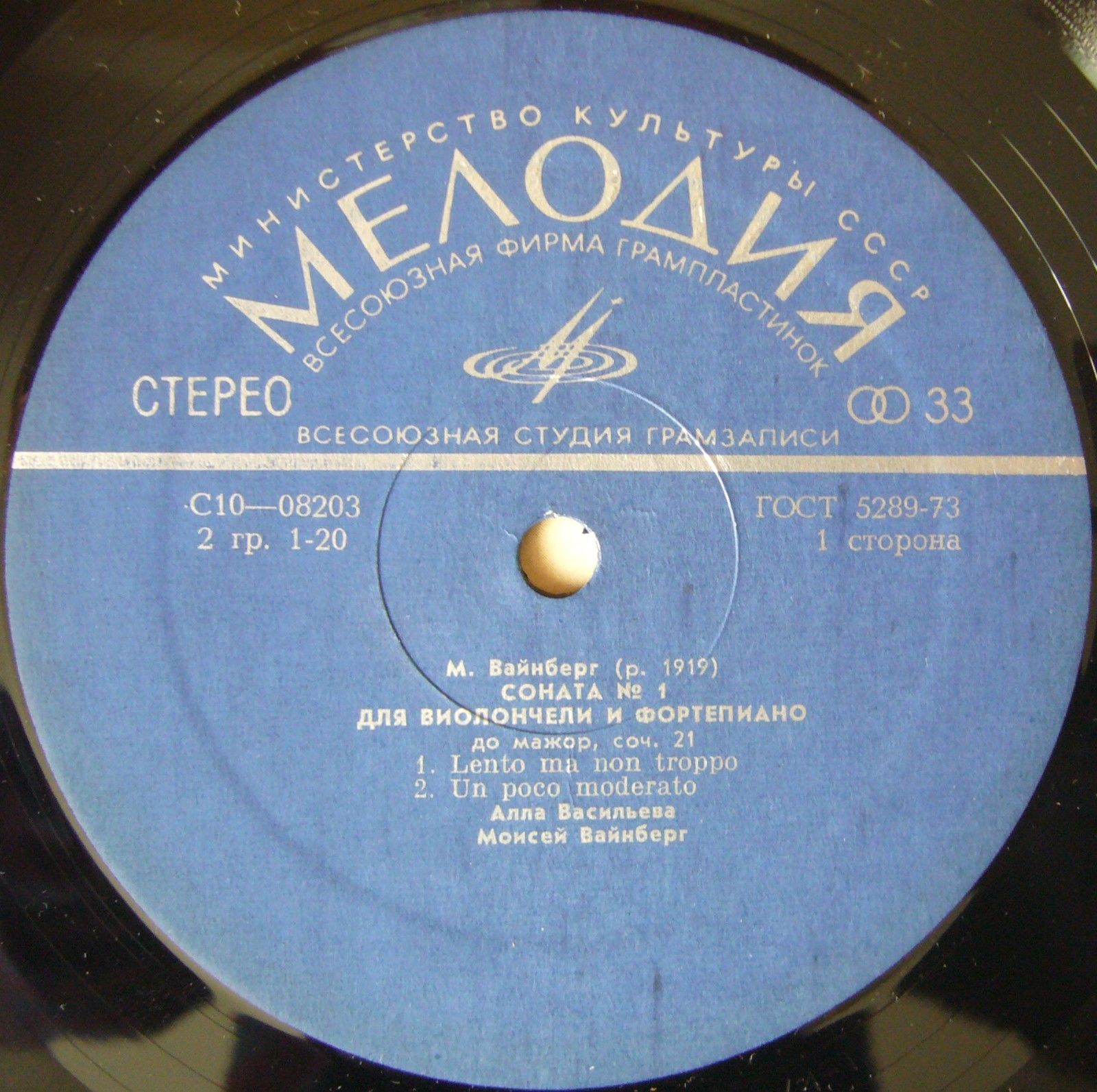 М. ВАЙНБЕРГ (1919-1996)