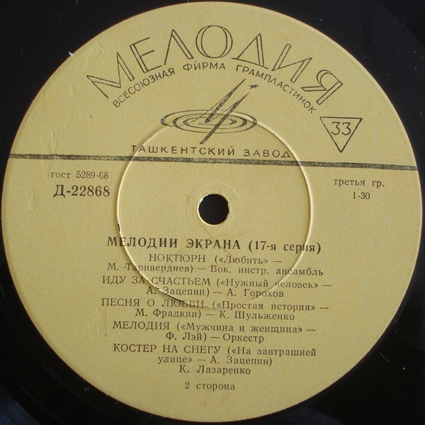 Мелодии экрана (17 серия)